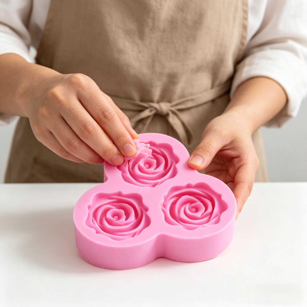 Phone Cases Eco Friendly - 3D Peony Silicone Mold Resin Craft