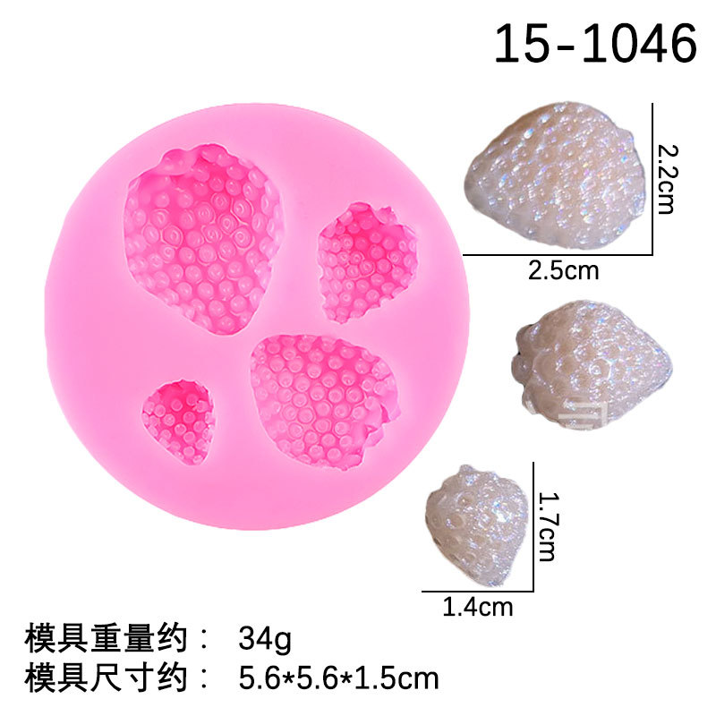 Phone Cases Eco Friendly - Strawberry Half Side Cream Glue Mobile