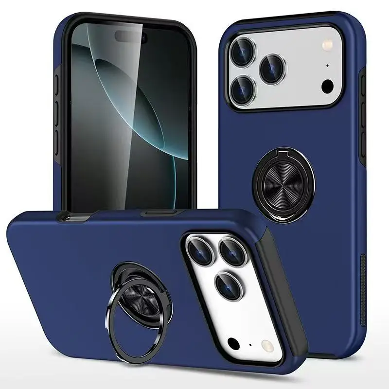 Rugged Armor Case - For Magsafe Magnetic Car Ring Stand