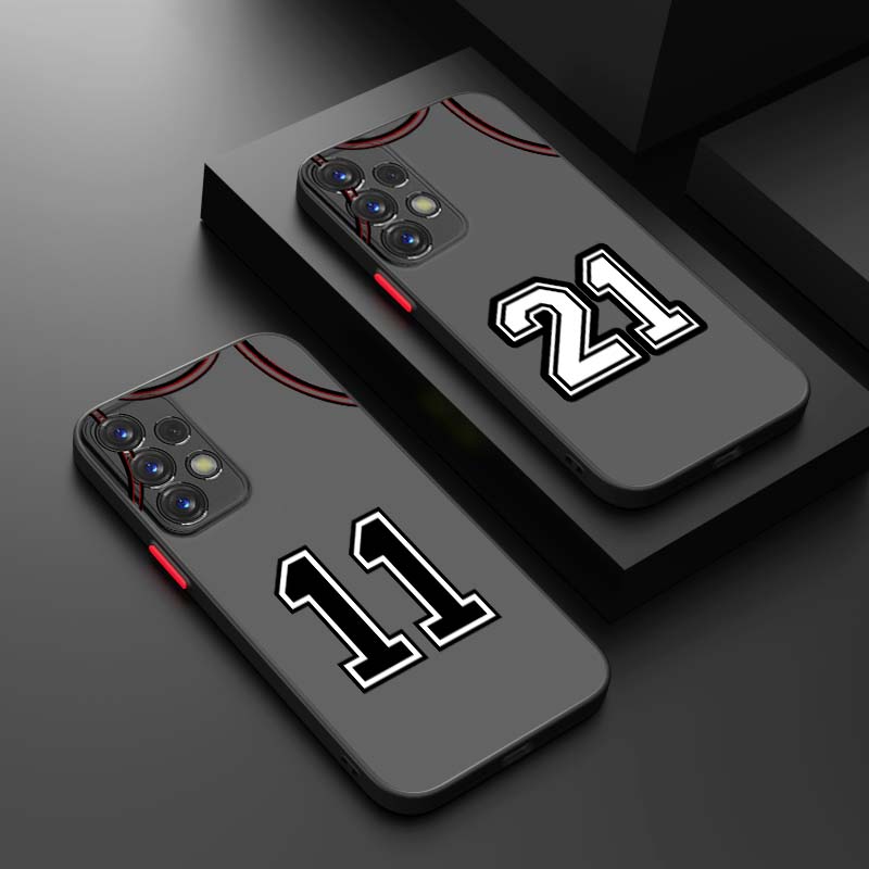 Phone Cases Jersey - Jersey Number 21 For Samsung Galaxy