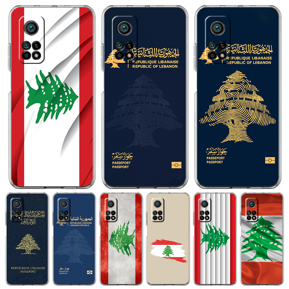 Phone Cases Lebanon - Lebanon Passport Transparent Phone Case for