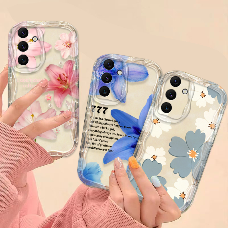 Beautiful Pink Lily Pattern Ph - Phone Cases A14 Samsung recensie en prijs