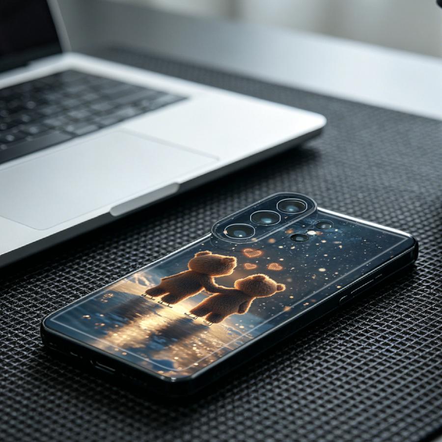Bear Couple Under Starry Sky P - Phone Cases Under $20 recensie en prijs