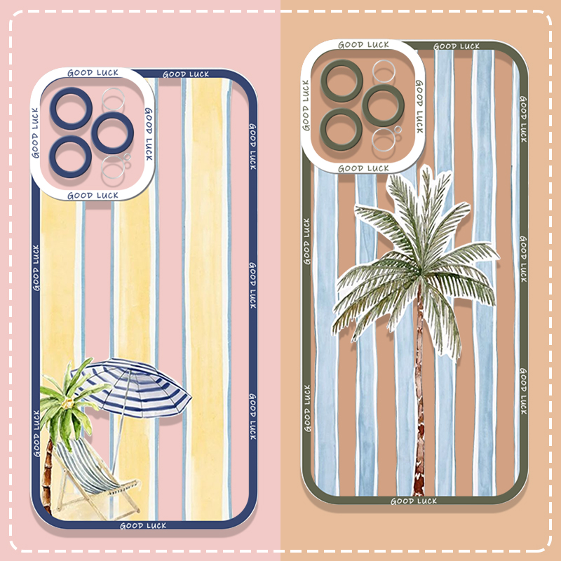 Summer Palm Coconut Tree Strip - Phone Cases A14 Samsung recensie en prijs