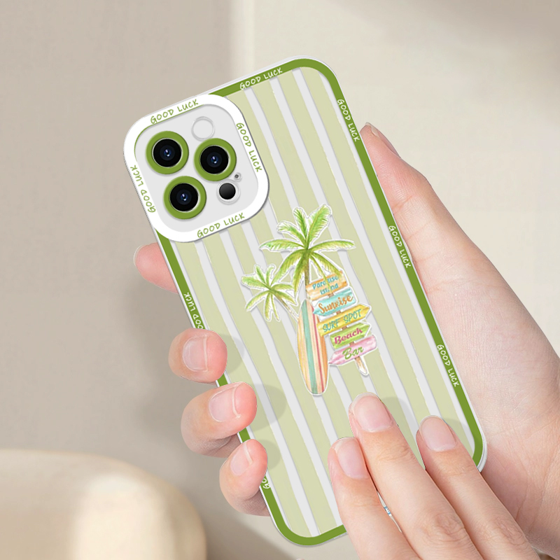 Summer Palm Coconut Tree Strip - Phone Cases A14 Samsung recensie en prijs