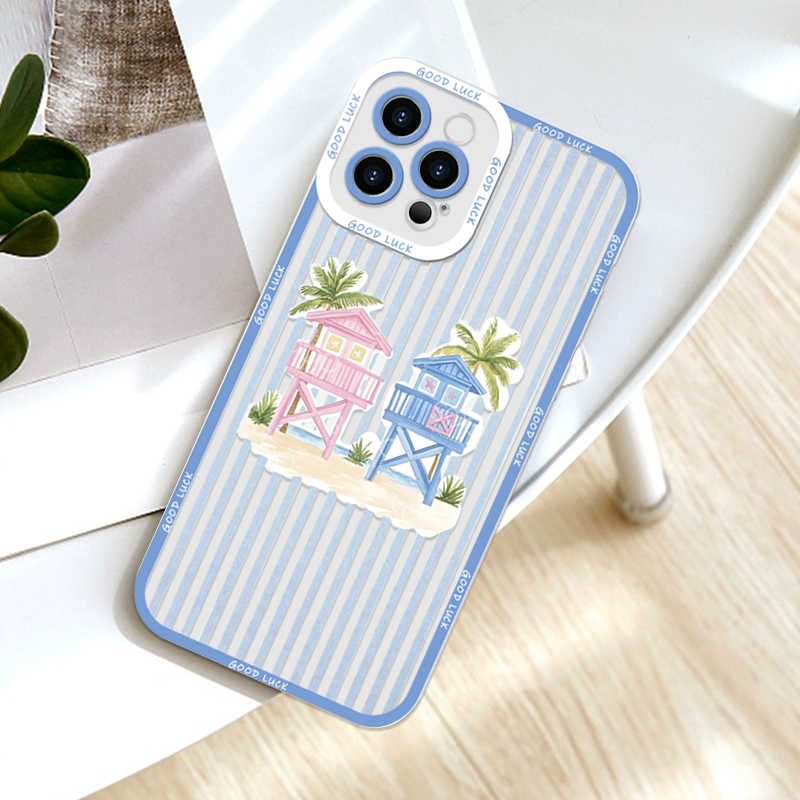Summer Palm Coconut Tree Strip - Phone Cases A14 Samsung recensie en prijs