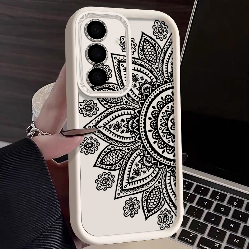 Retro Flower Totem Pattern Cas - Phone Cases A14 Samsung recensie en prijs