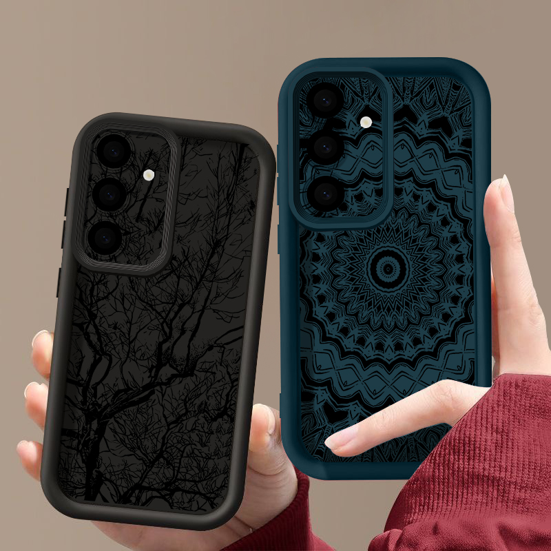 Retro Flower Totem Pattern Cas - Phone Cases A14 Samsung recensie en prijs