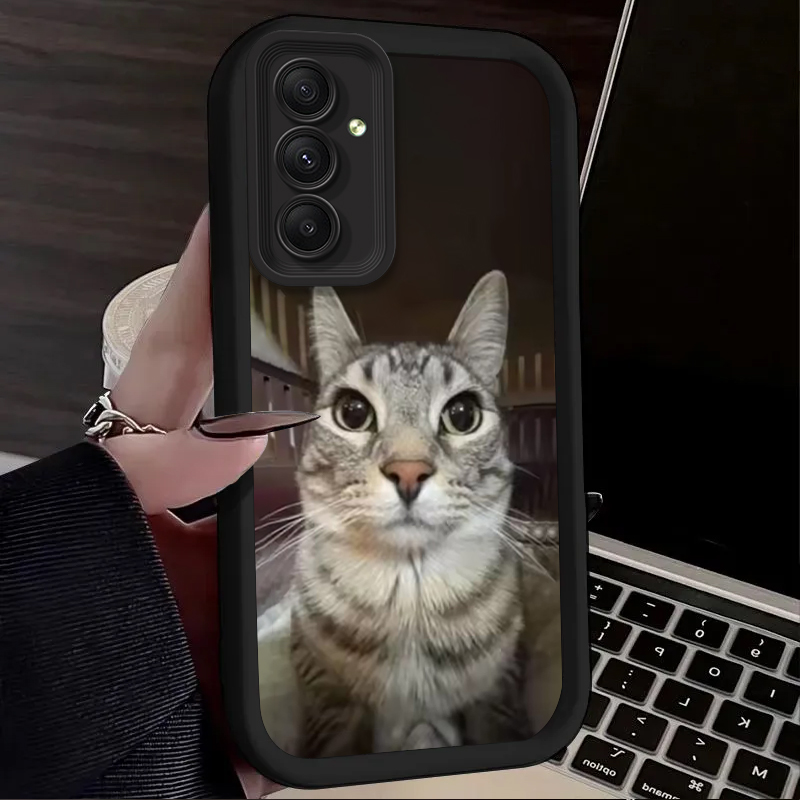 Trendy Cat Smoking Phone Case  - Phone Cases A14 Samsung recensie en prijs