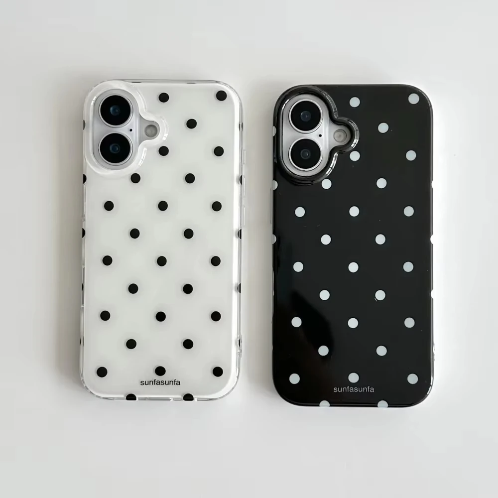 Minimalist Black and White Pol - Phone Cases Durable recensie en prijs