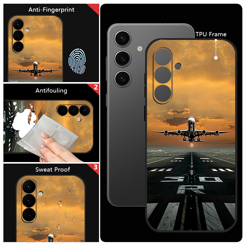 Airplane Print Phone Case For  - Phone Cases Galaxy A17 recensie en prijs