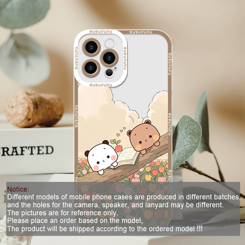 Cute BUBU DUDU Couple Clear Ph - Phone Cases A14 Samsung recensie en prijs