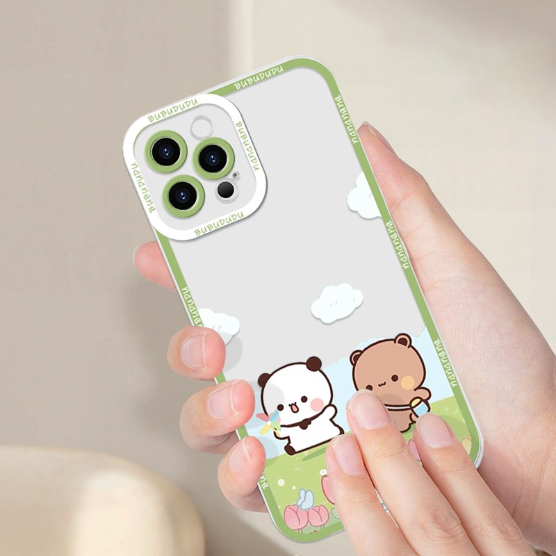 Cute BUBU DUDU Couple Clear Ph - Phone Cases A14 Samsung recensie en prijs