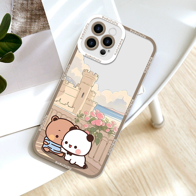 Cute BUBU DUDU Couple Clear Ph - Phone Cases A14 Samsung recensie en prijs