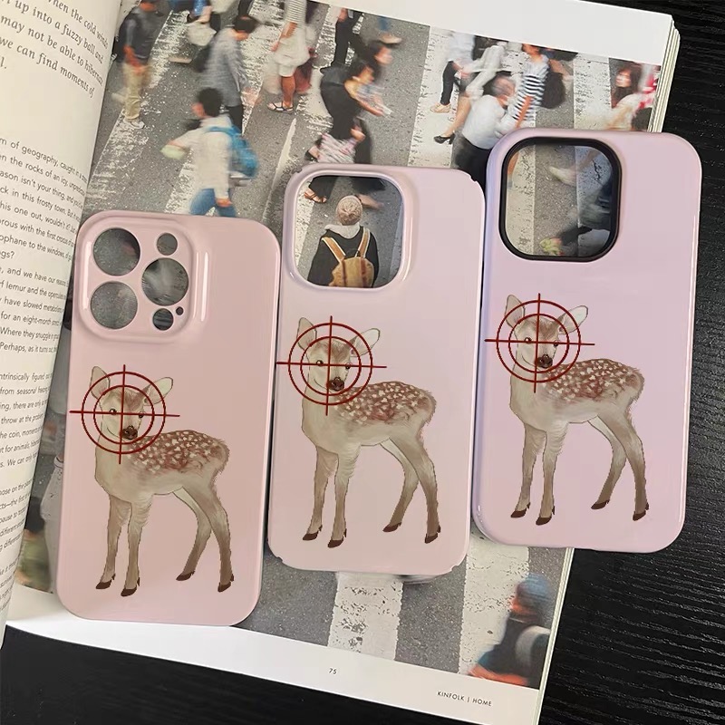 Ins Pink Target Deer Art Phone - Phone Cases Target recensie en prijs