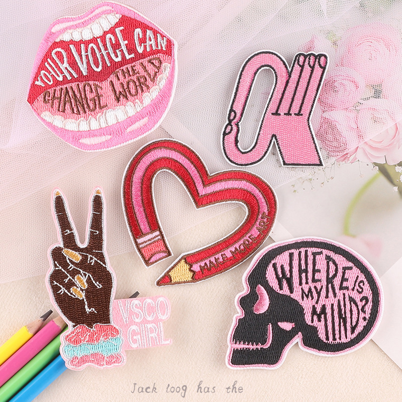 Iron On Patches Pink Girl Love - Phone Cases Eco Friendly recensie en prijs