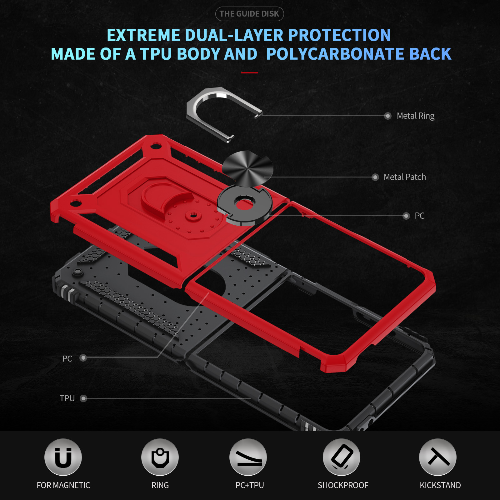 Military-grade Shockproof Phon - Rugged Armor Case recensie en prijs