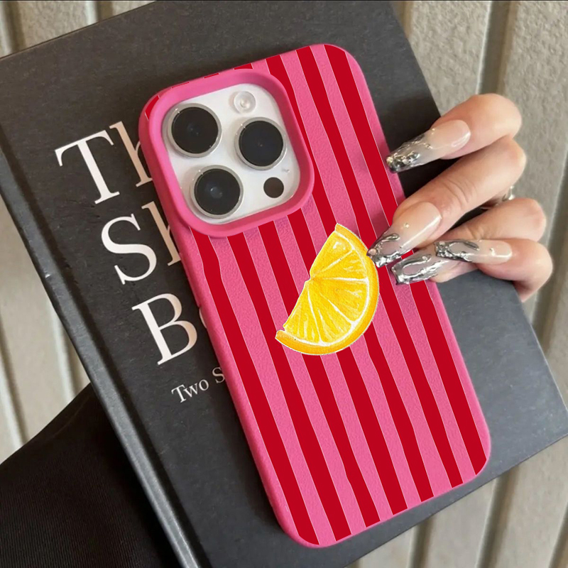 Fashion Lemon Pattern TPU Sili - Phone Cases Durable recensie en prijs