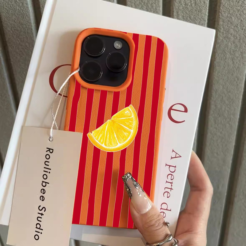 Fashion Lemon Pattern TPU Sili - Phone Cases Durable recensie en prijs