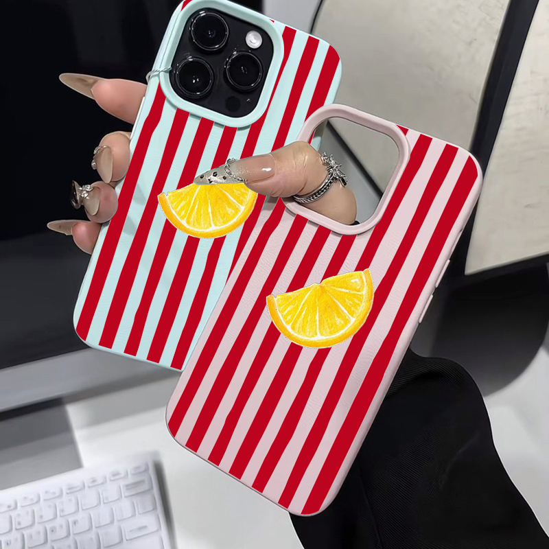 Fashion Lemon Pattern TPU Sili - Phone Cases Durable recensie en prijs