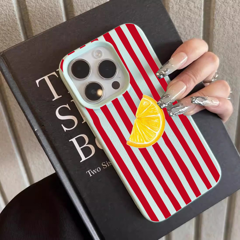 Fashion Lemon Pattern TPU Sili - Phone Cases Durable recensie en prijs