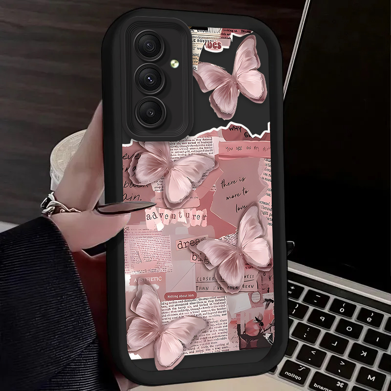 Pink Butterfly Aesthetic Case  - Phone Cases A14 Samsung recensie en prijs