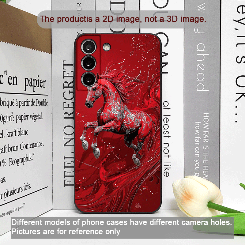 Fashion Chinese-Style Red Hors - Phone Cases A14 Samsung recensie en prijs