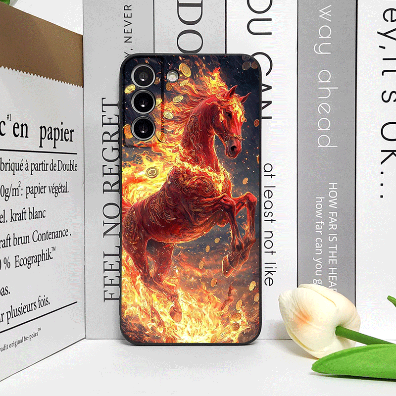 Fashion Chinese-Style Red Hors - Phone Cases A14 Samsung recensie en prijs