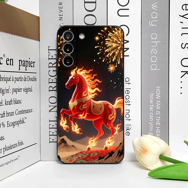 Fashion Chinese-Style Red Hors - Phone Cases A14 Samsung recensie en prijs