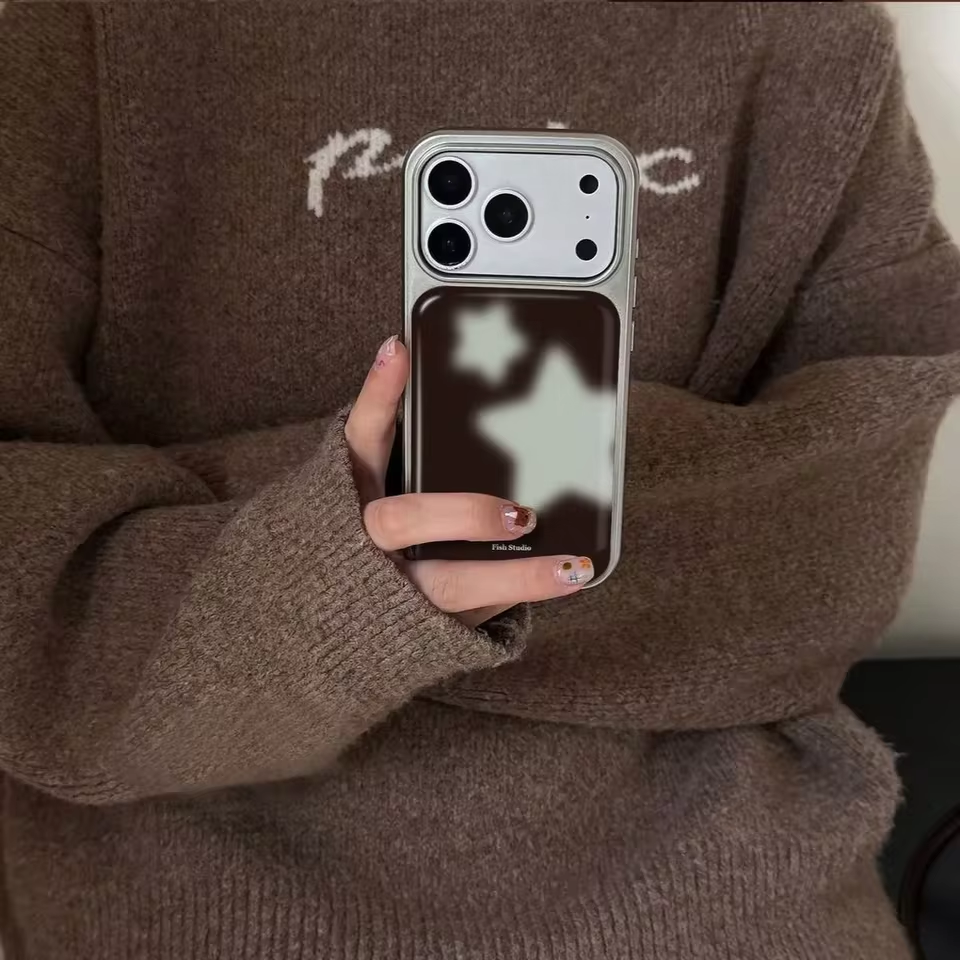 Ins Trendy Blue Stars Brown Sh - Phone Cases Drop Proof recensie en prijs