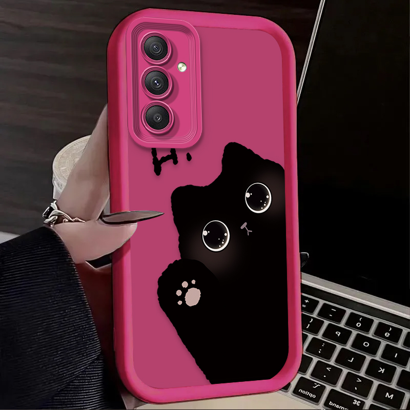Lovely Big Eyed Cat Phone Case - Phone Cases A14 Samsung recensie en prijs