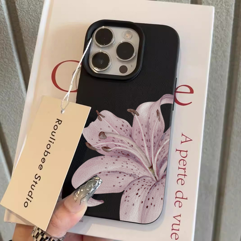 Purple Lily Flower Phone Case  - Phone Cases Mous recensie en prijs