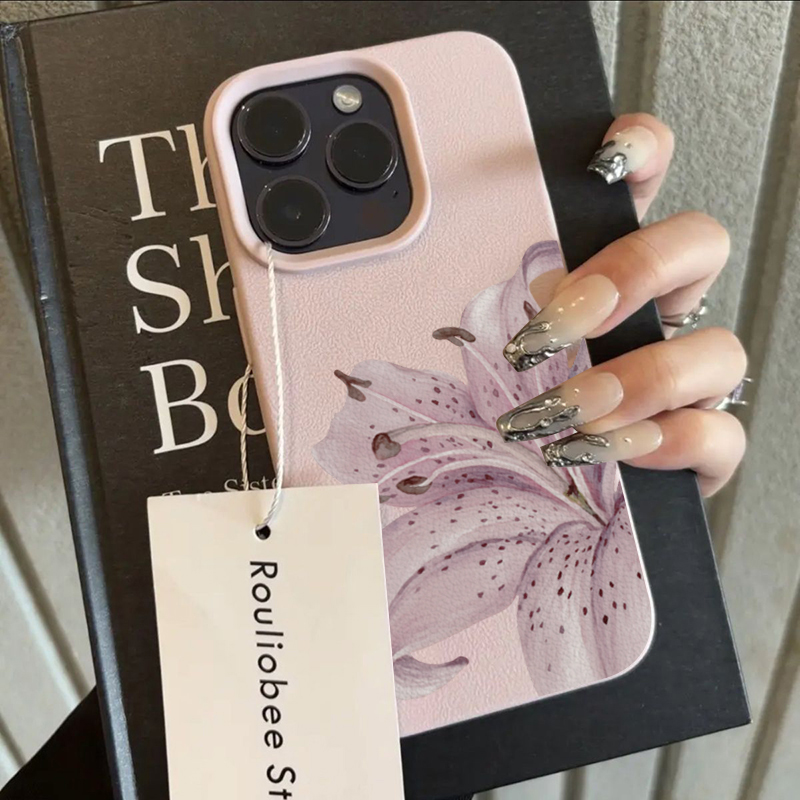 Purple Lily Flower Phone Case  - Phone Cases Mous recensie en prijs