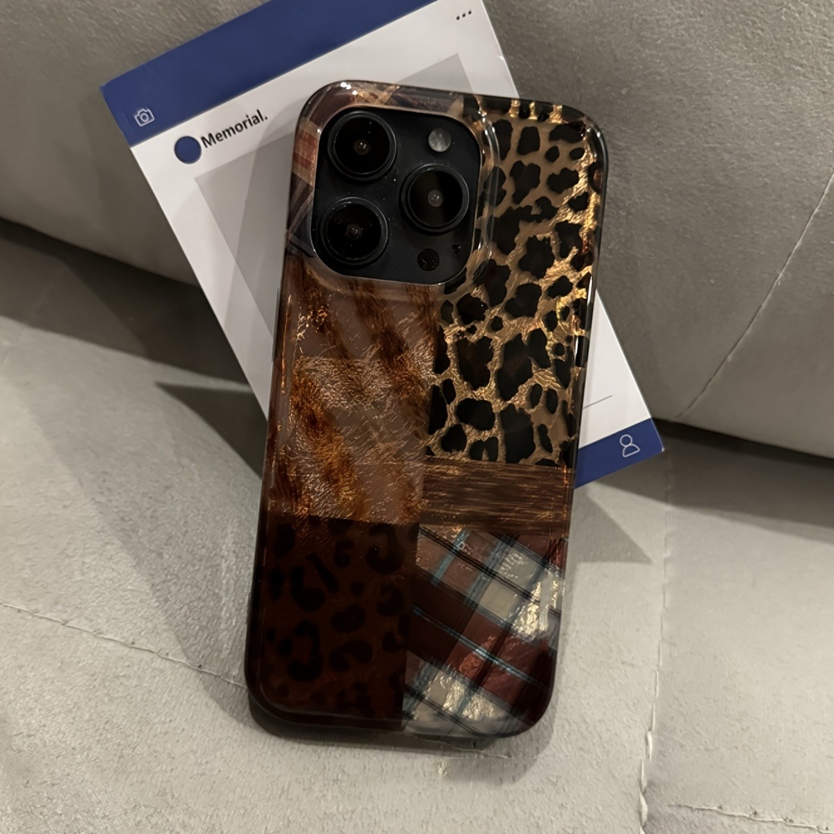 High-End Leopard Print And Tin - Phone Cases Mous recensie en prijs