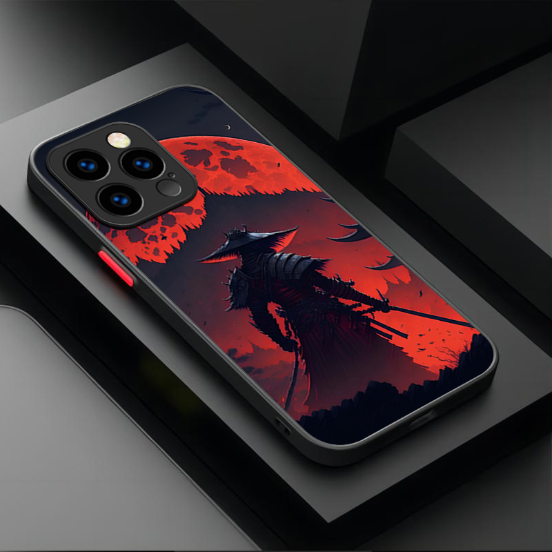 Samurai Hannya Mask Ghost Prin - Phone Cases Mous recensie en prijs