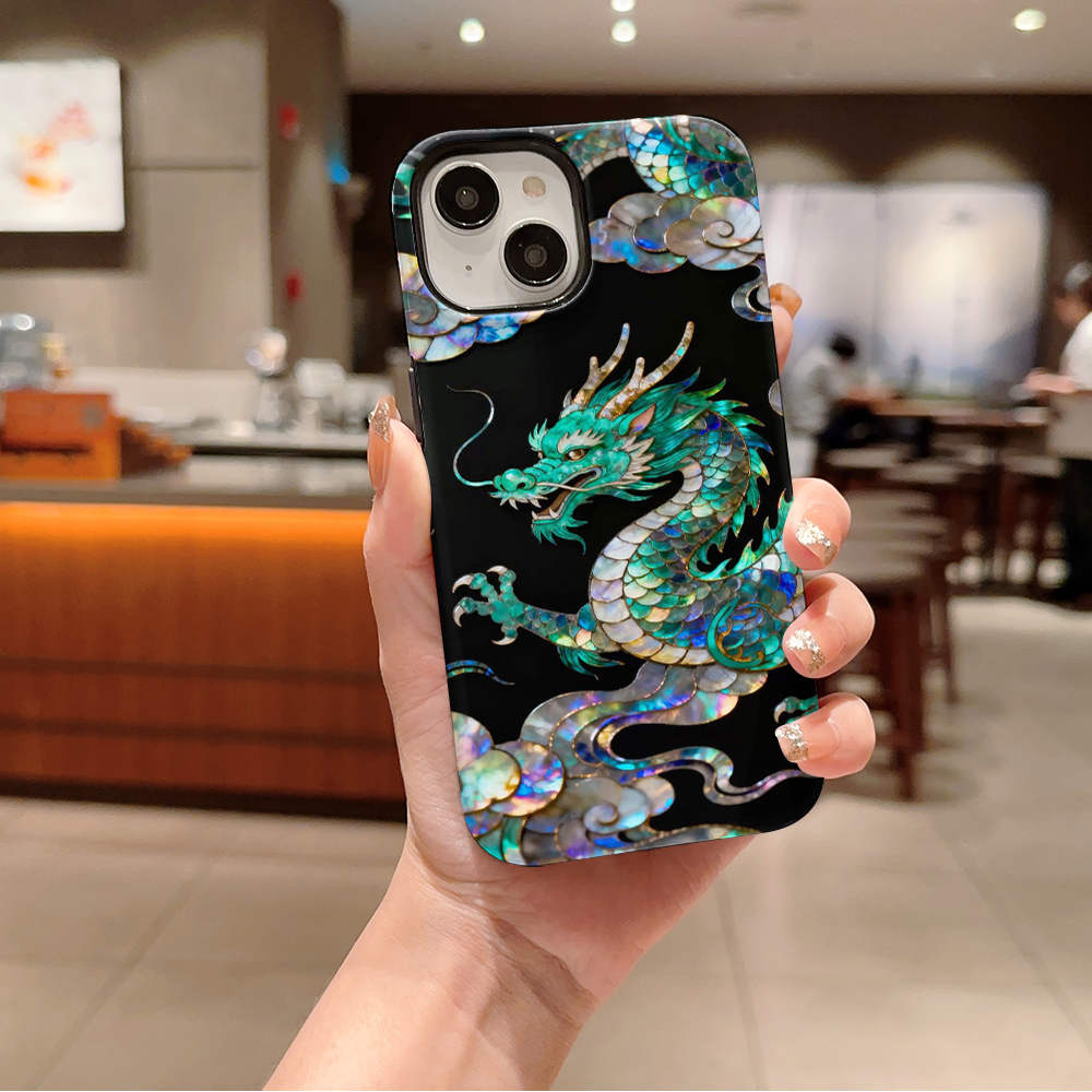 Stylish Tiger Dragon Marble Te - Phone Cases Mous recensie en prijs