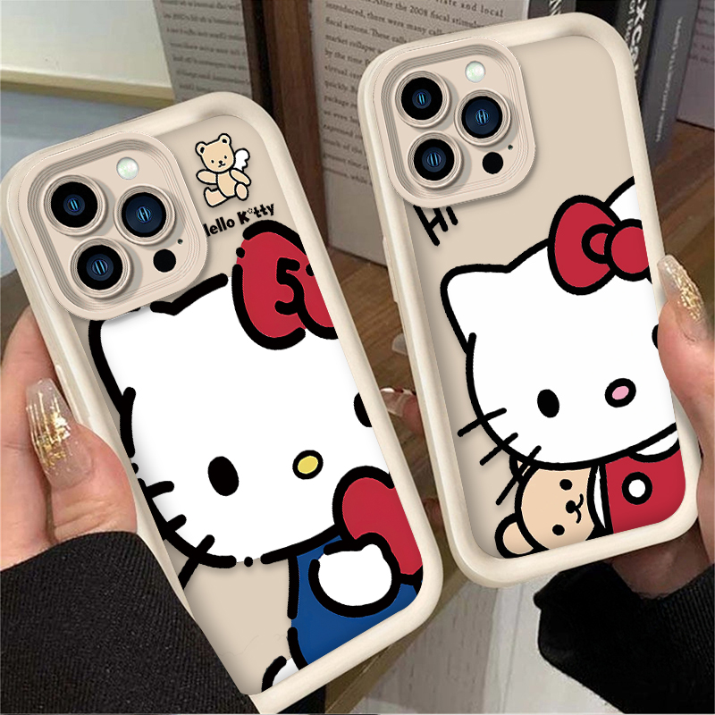Cute Cartoon Hello Kitty Phone - Phone Cases Mous recensie en prijs