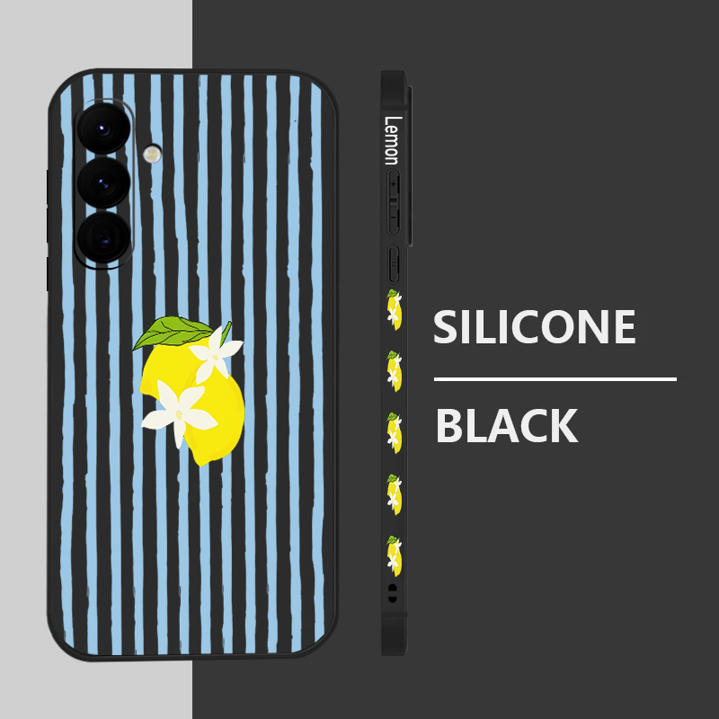 Stripe Lemon Print TPU Phone C - Phone Cases Galaxy A17 recensie en prijs