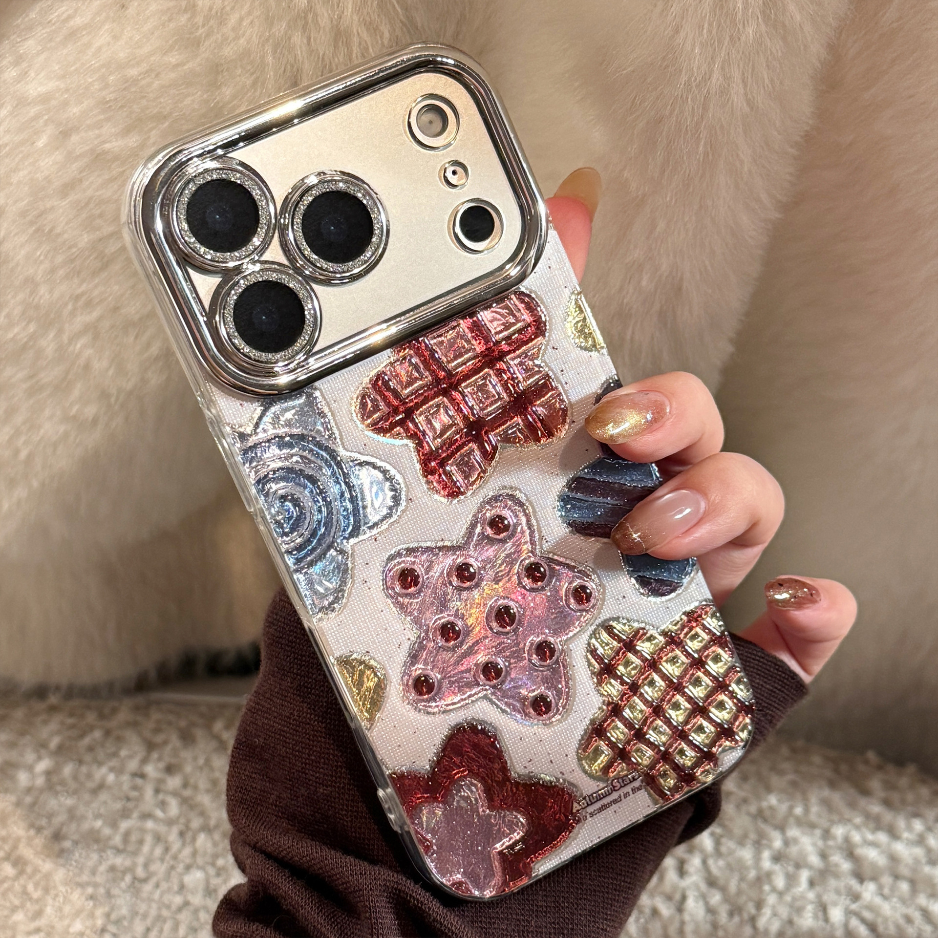 Korean Colorful Stars Glitter  - Phone Cases Durable recensie en prijs