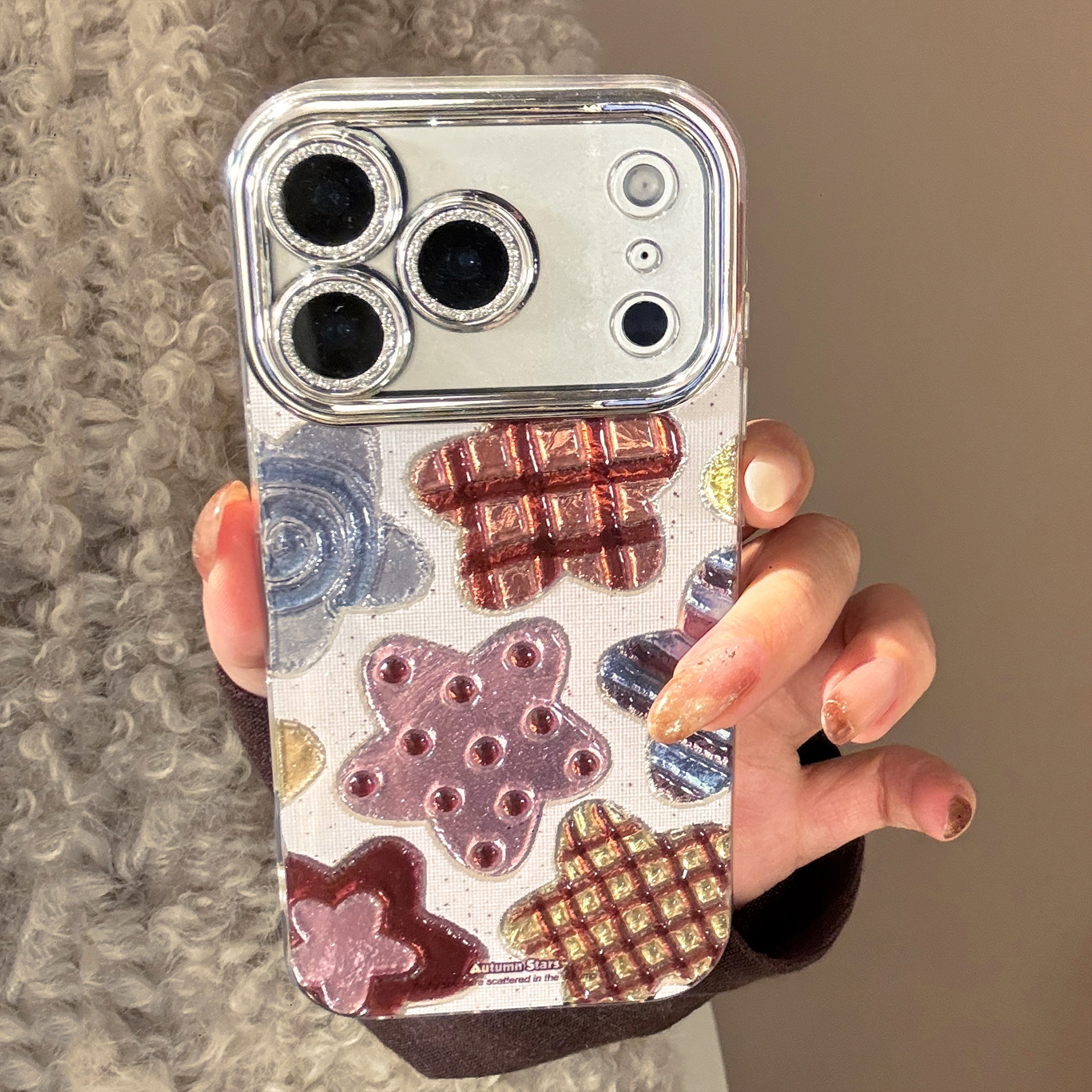 Korean Colorful Stars Glitter  - Phone Cases Durable recensie en prijs