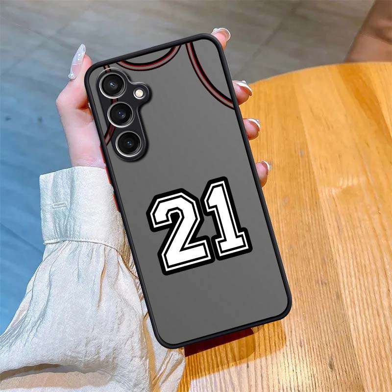 Jersey Number 21 For Samsung G - Phone Cases Jersey recensie en prijs