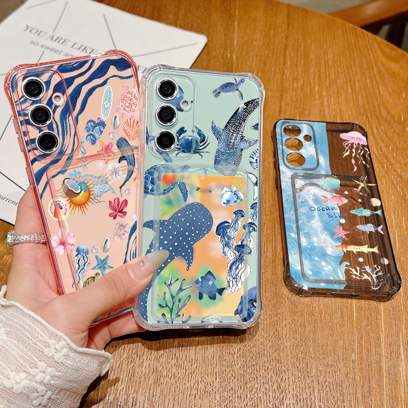 Ocean Whale Pattern Phone Case - Phone Cases Galaxy A17 recensie en prijs