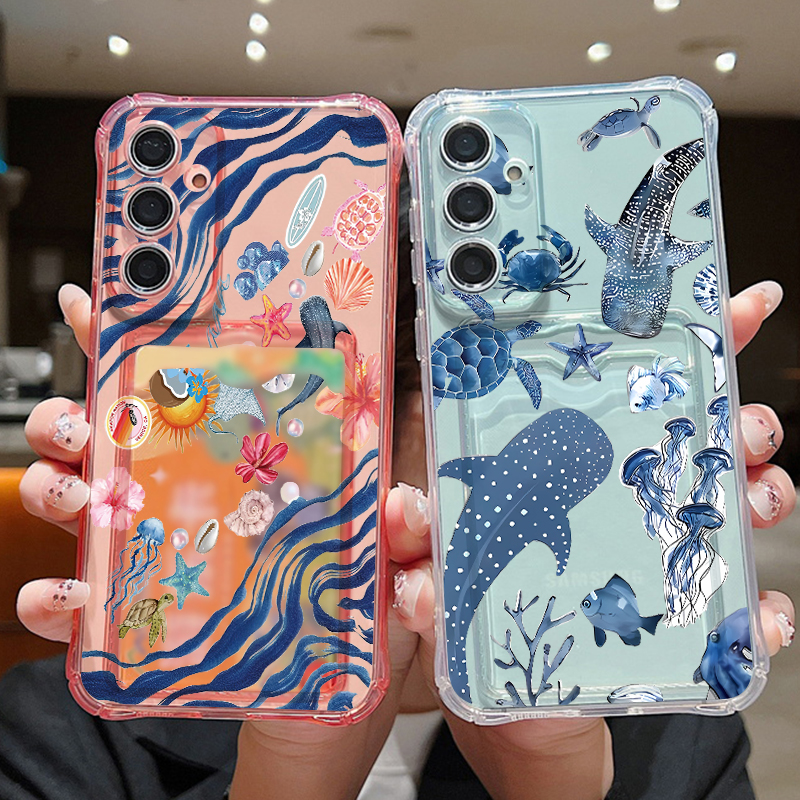 Ocean Whale Pattern Phone Case - Phone Cases Galaxy A17 recensie en prijs