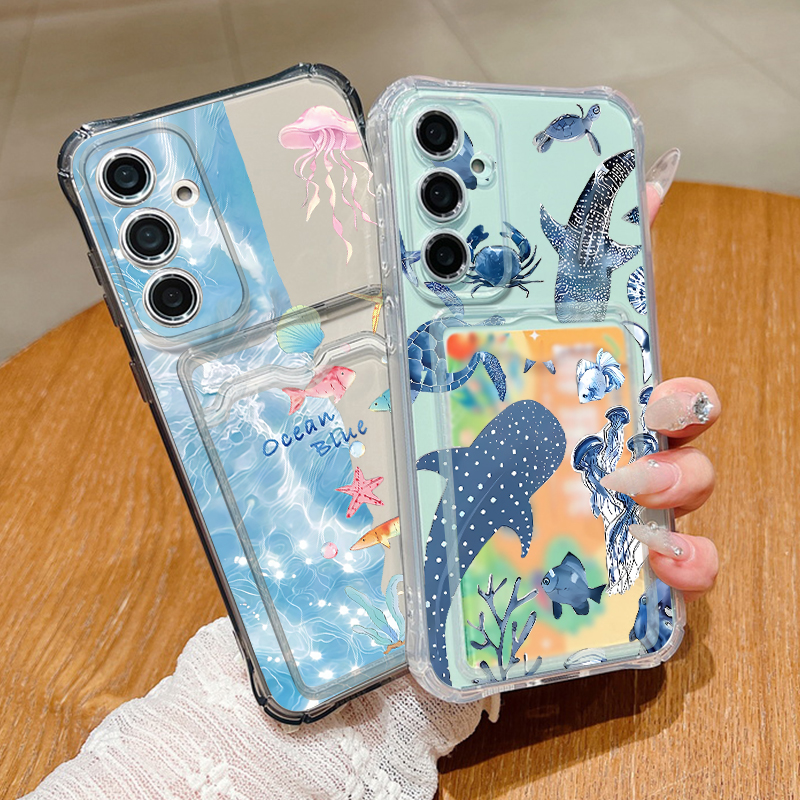 Ocean Whale Pattern Phone Case - Phone Cases Galaxy A17 recensie en prijs