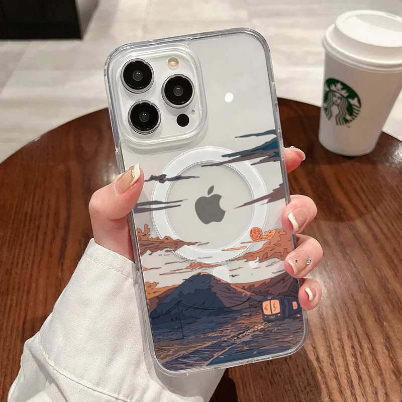 Sunset Pattern Fashion Phone C - Phone Cases Mous recensie en prijs