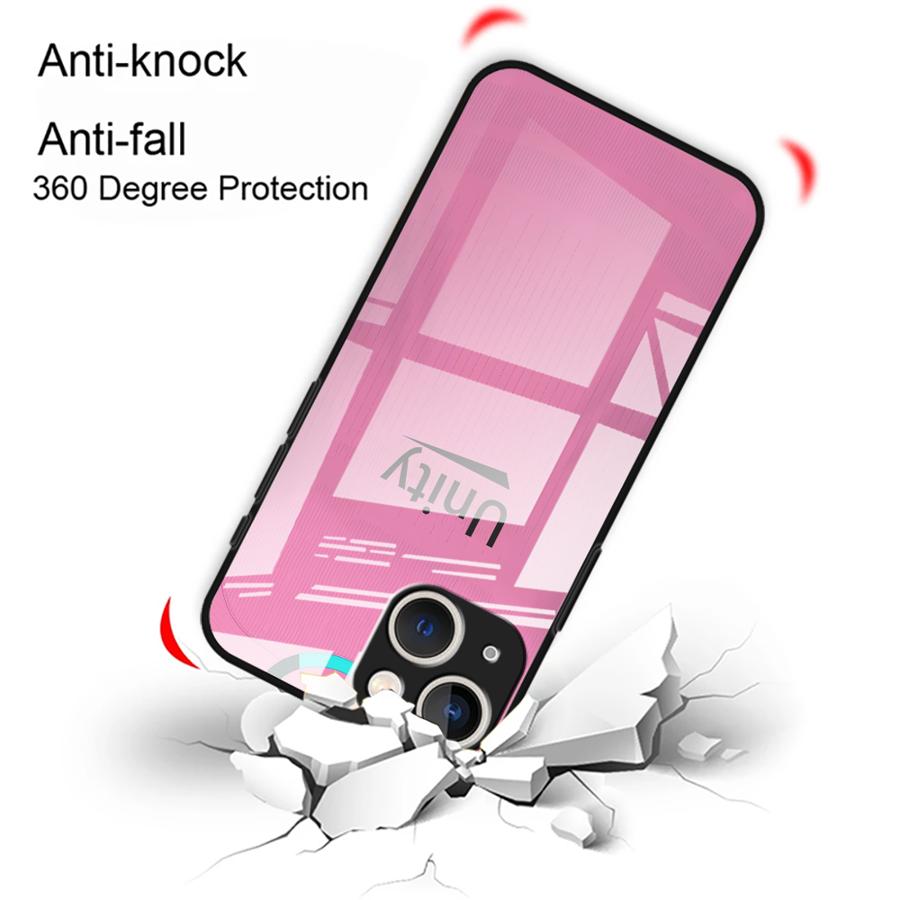 Glass Phone Cover Case for iPh - Phone Cases Jersey recensie en prijs