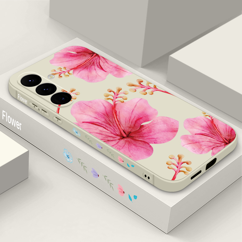 Lily Hibiscus Flower Print Pho - Phone Cases Galaxy A17 recensie en prijs
