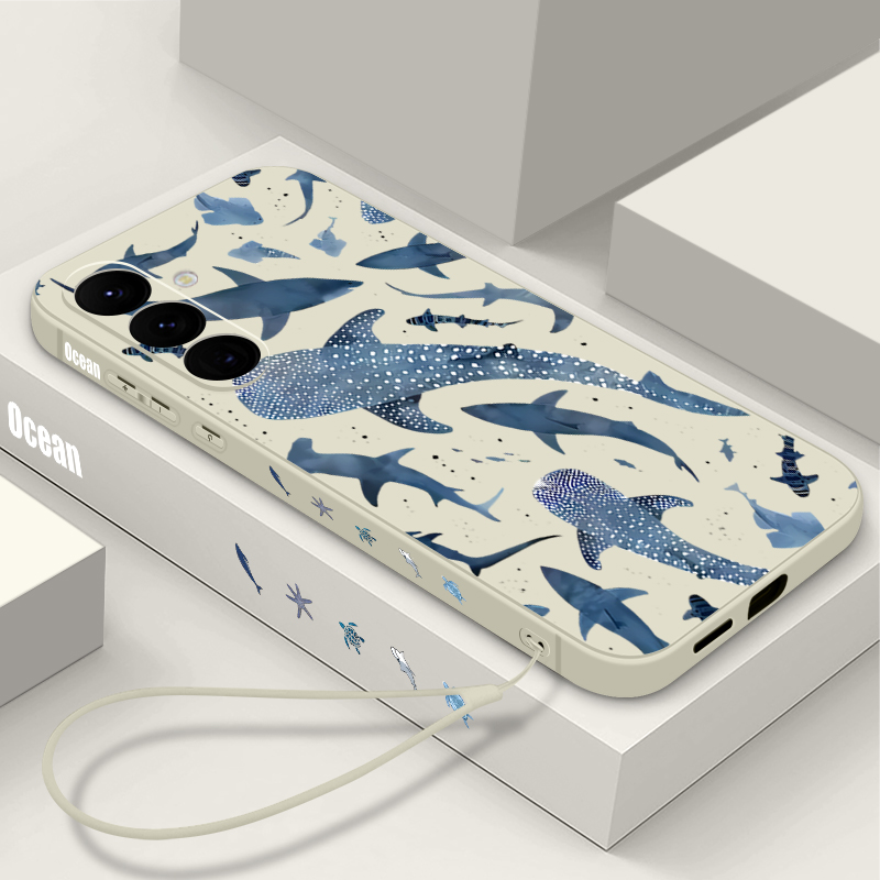 Whale Pattern Lanyard Case For - Phone Cases A14 Samsung recensie en prijs