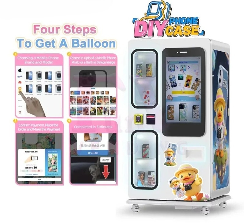 Self Service DIY Phone Case Ve - Phone Cases Vending Machine recensie en prijs