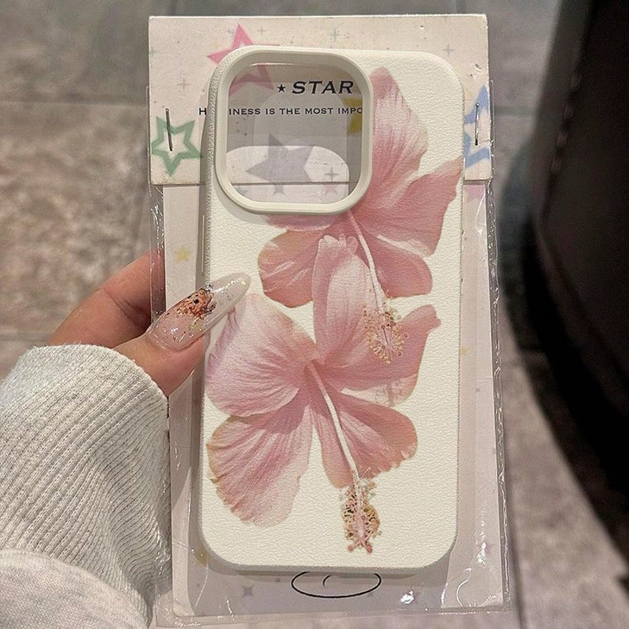 Pink Hibiscus Elegant High Aes - Phone Cases Drop Proof recensie en prijs